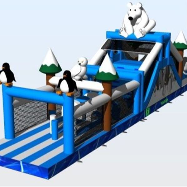 Stormbaan Winter Run 17x4m Stormbaan Winter Run 17x4m